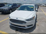 2018 Ford Fusion Se White vin: 3FA6P0HDXJR252780