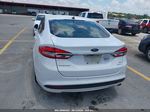 2018 Ford Fusion Se White vin: 3FA6P0HDXJR252780