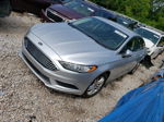 2018 Ford Fusion Se Silver vin: 3FA6P0HDXJR255274