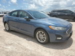 2019 Ford Fusion Se Blue vin: 3FA6P0HDXKR108230