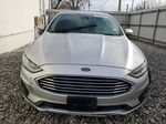 2019 Ford Fusion Se Silver vin: 3FA6P0HDXKR198575