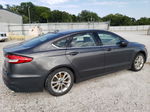 2019 Ford Fusion Se Gray vin: 3FA6P0HDXKR217822