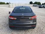 2019 Ford Fusion Se Gray vin: 3FA6P0HDXKR217822