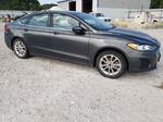 2019 Ford Fusion Se Gray vin: 3FA6P0HDXKR217822