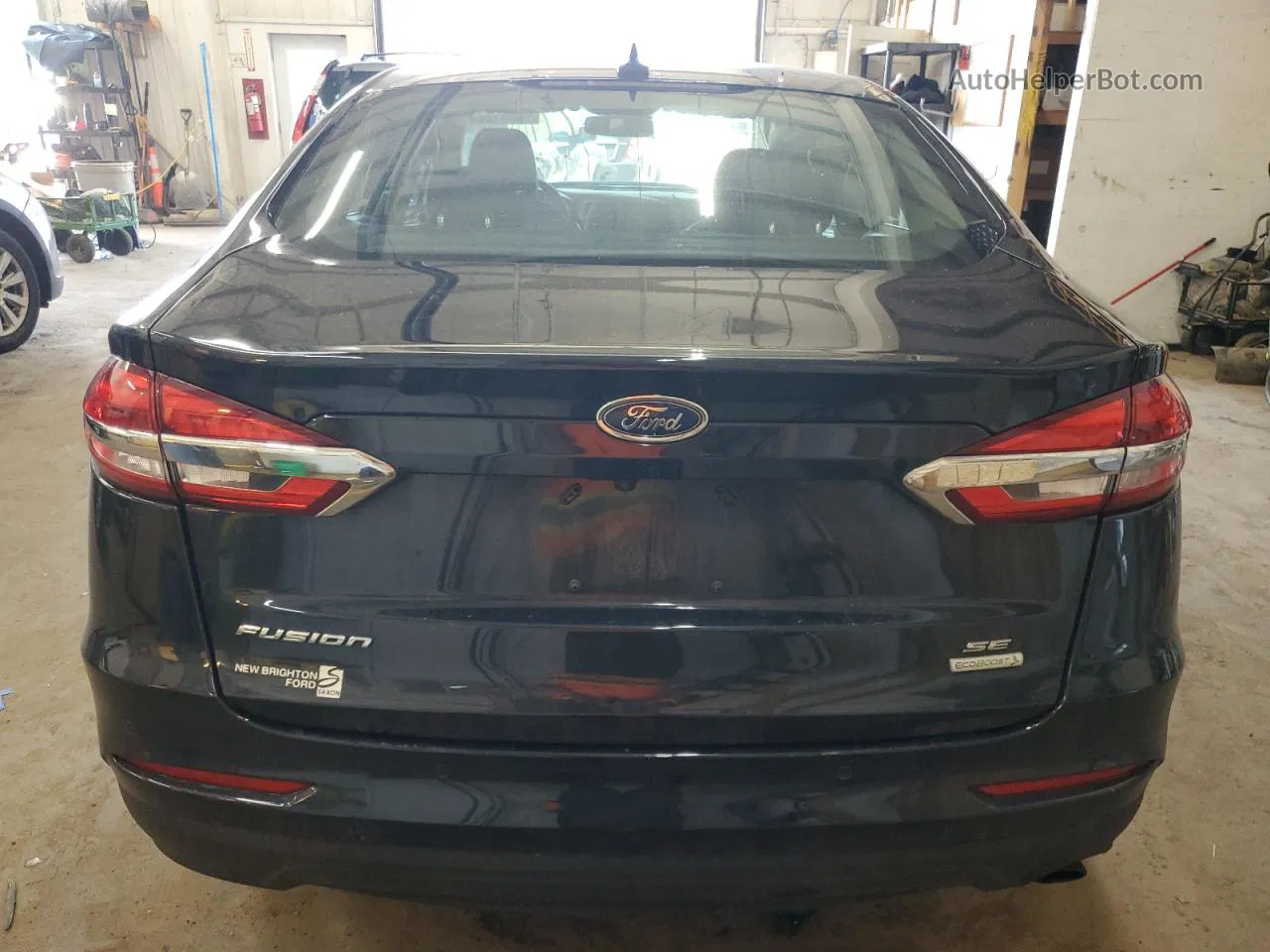 2020 Ford Fusion Se Black vin: 3FA6P0HDXLR126826