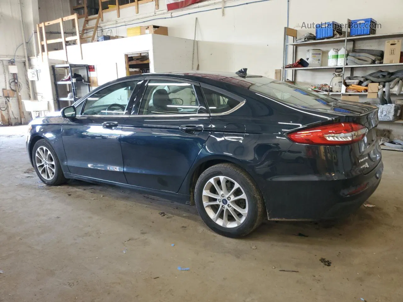 2020 Ford Fusion Se Black vin: 3FA6P0HDXLR126826