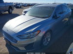 2020 Ford Fusion Se Silver vin: 3FA6P0HDXLR135963