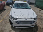 2020 Ford Fusion Se White vin: 3FA6P0HDXLR146588