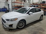 2020 Ford Fusion Se White vin: 3FA6P0HDXLR150690