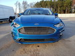 2020 Ford Fusion Se Blue vin: 3FA6P0HDXLR159664