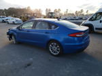 2020 Ford Fusion Se Blue vin: 3FA6P0HDXLR159664