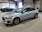 2020 Ford Fusion Se Silver vin: 3FA6P0HDXLR172625