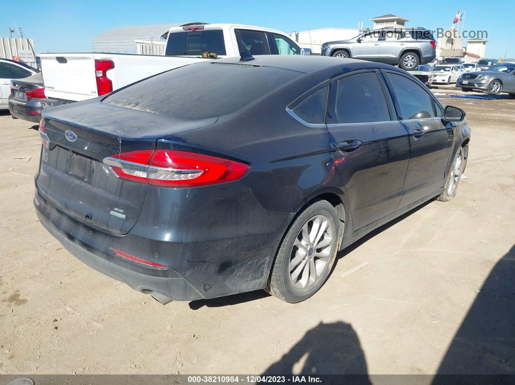 2020 Ford Fusion Se Черный vin: 3FA6P0HDXLR188159