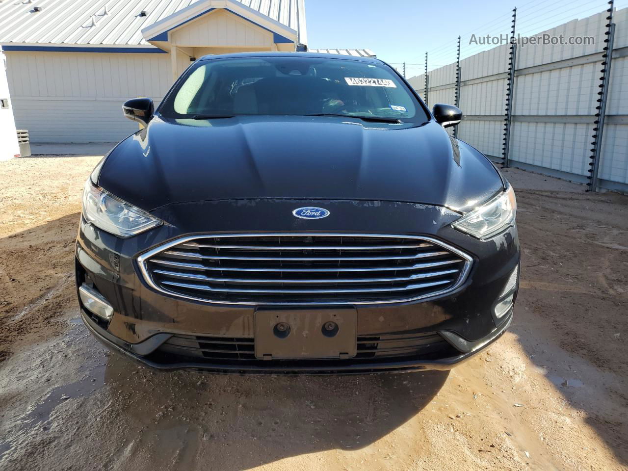 2020 Ford Fusion Se Black vin: 3FA6P0HDXLR222763