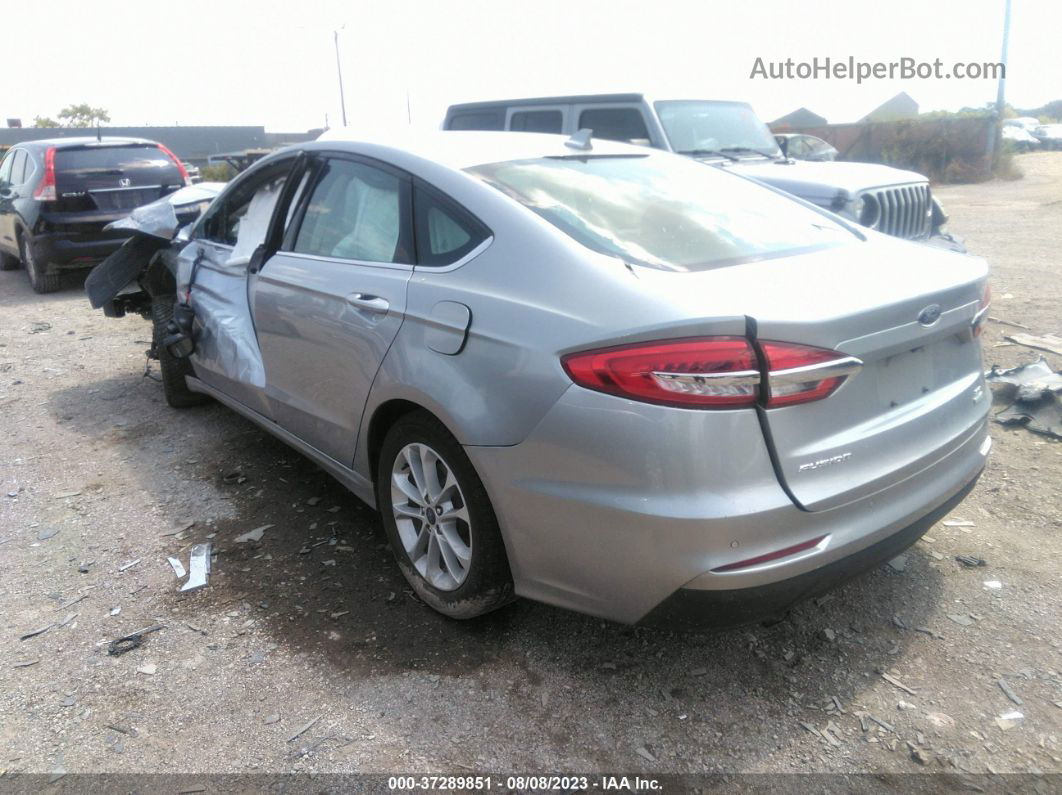 2020 Ford Fusion Se Серый vin: 3FA6P0HDXLR234170