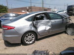 2020 Ford Fusion Se Gray vin: 3FA6P0HDXLR234170