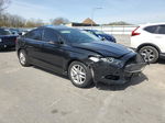 2013 Ford Fusion Se Black vin: 3FA6P0HR0DR144037