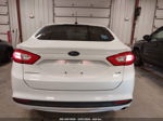 2013 Ford Fusion Se White vin: 3FA6P0HR0DR174686