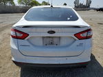 2013 Ford Fusion Se White vin: 3FA6P0HR0DR202051