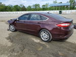 2013 Ford Fusion Se Burgundy vin: 3FA6P0HR0DR204401