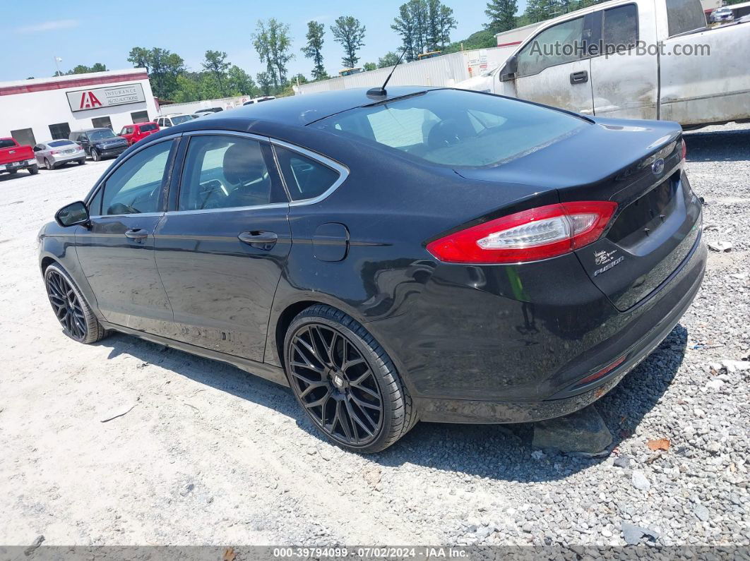 2013 Ford Fusion Se Черный vin: 3FA6P0HR0DR230013