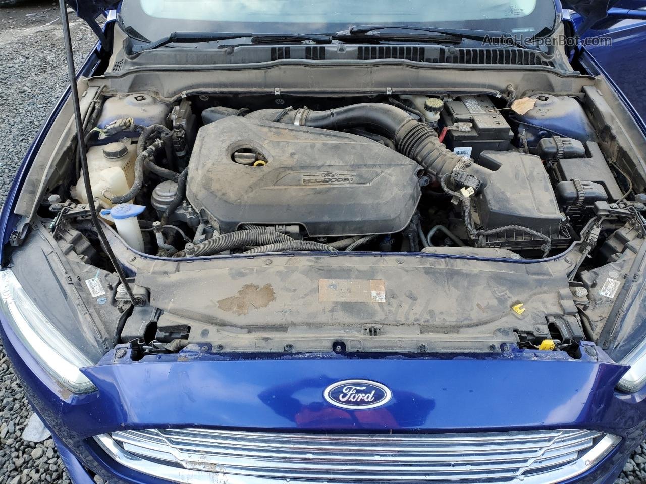 2013 Ford Fusion Se Синий vin: 3FA6P0HR0DR250326