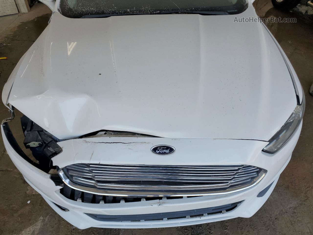 2013 Ford Fusion Se Белый vin: 3FA6P0HR0DR280331