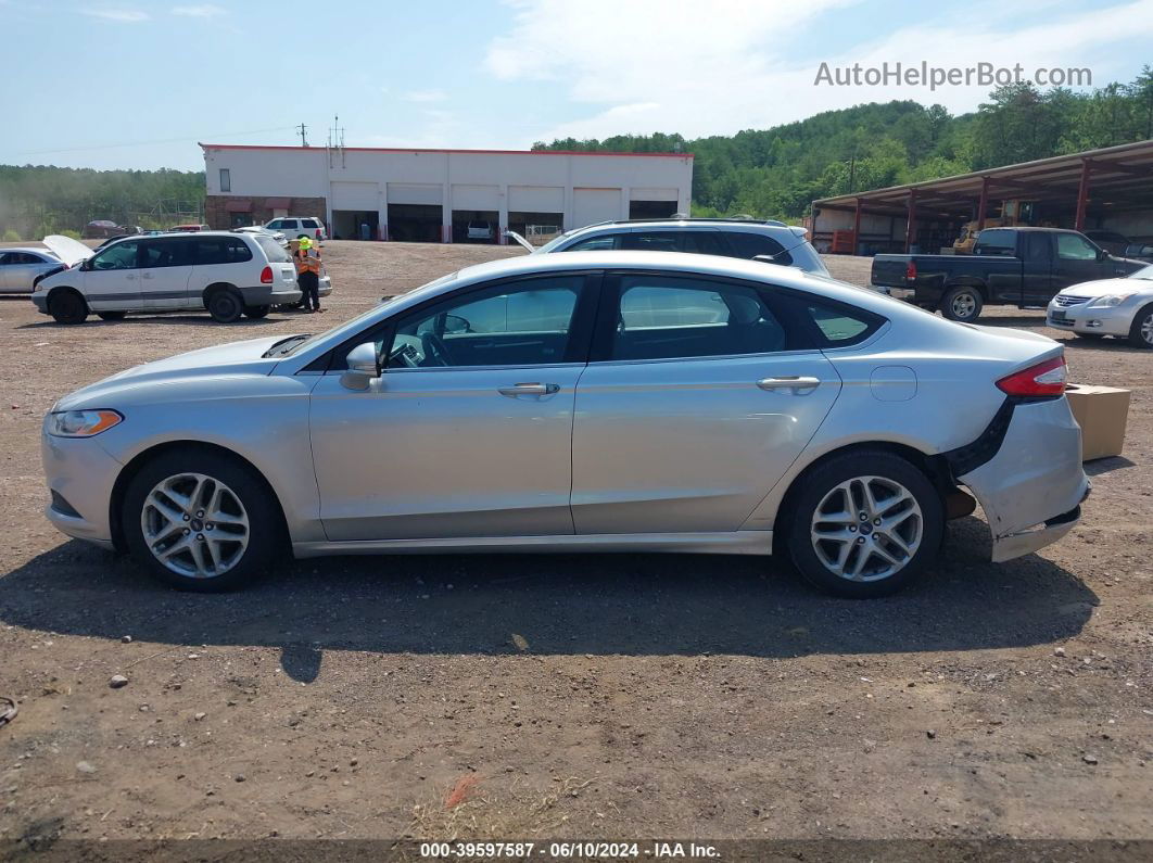 2013 Ford Fusion Se Silver vin: 3FA6P0HR0DR372457