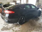 2013 Ford Fusion Se Black vin: 3FA6P0HR0DR382146