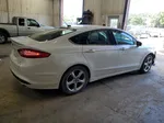 2013 Ford Fusion Se White vin: 3FA6P0HR1DR106476