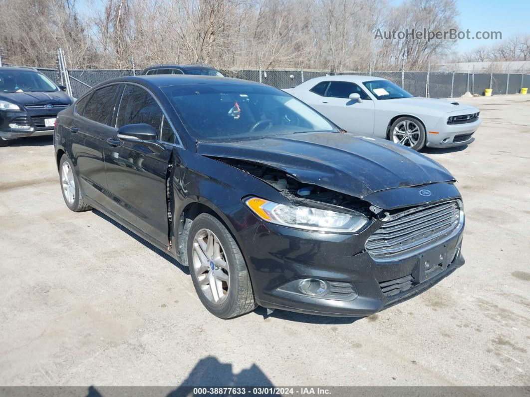 2013 Ford Fusion Se Черный vin: 3FA6P0HR1DR133595