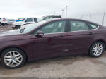 2013 Ford Fusion Se Burgundy vin: 3FA6P0HR1DR142409