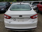 2013 Ford Fusion Se White vin: 3FA6P0HR1DR197443