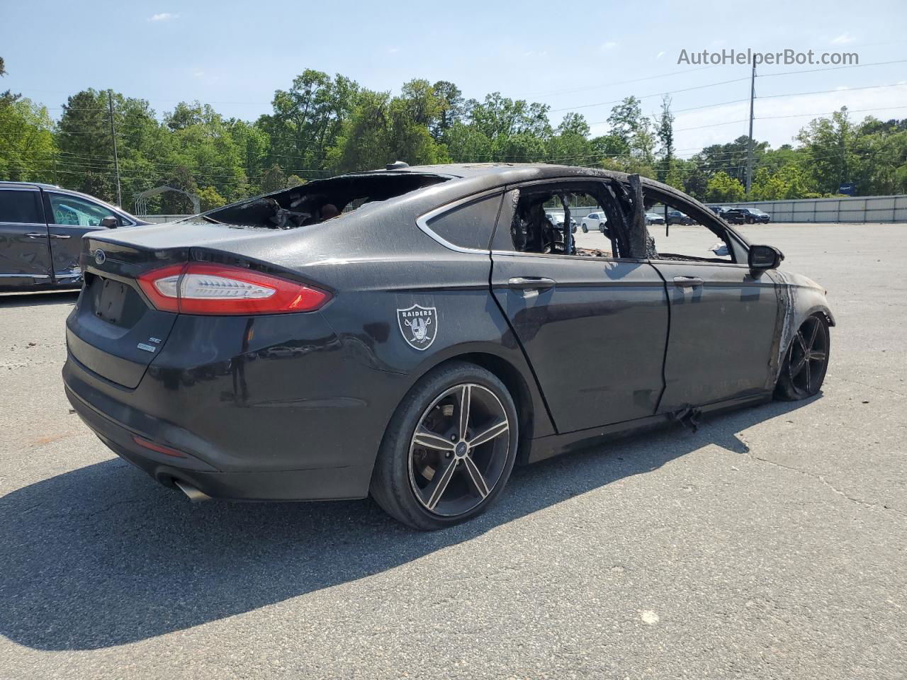 2013 Ford Fusion Se Black vin: 3FA6P0HR1DR288714