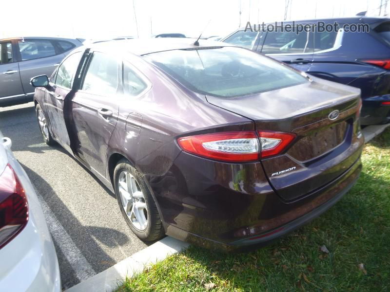 2013 Ford Fusion Se Unknown vin: 3FA6P0HR1DR299521