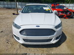 2013 Ford Fusion Se White vin: 3FA6P0HR1DR337023