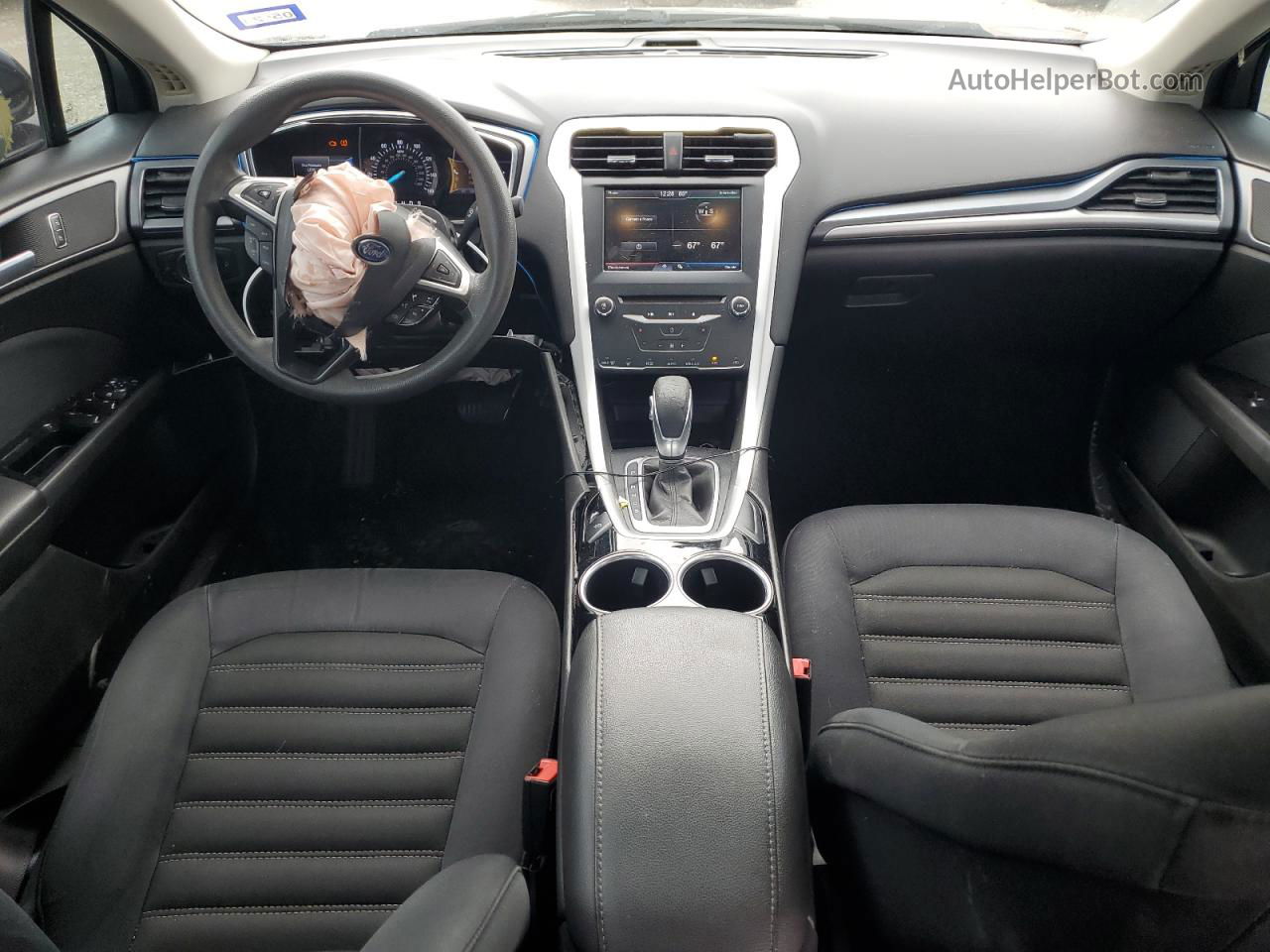 2013 Ford Fusion Se Черный vin: 3FA6P0HR1DR362701