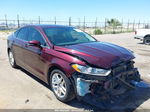 2013 Ford Fusion Se Burgundy vin: 3FA6P0HR2DR102968