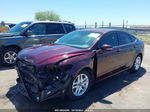 2013 Ford Fusion Se Burgundy vin: 3FA6P0HR2DR102968