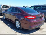 2013 Ford Fusion Se Burgundy vin: 3FA6P0HR2DR102968