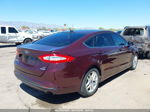 2013 Ford Fusion Se Burgundy vin: 3FA6P0HR2DR102968