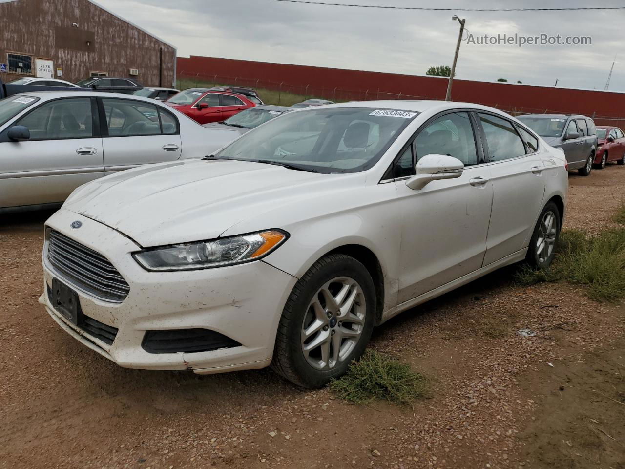 2013 Ford Fusion Se Silver vin: 3FA6P0HR2DR134223