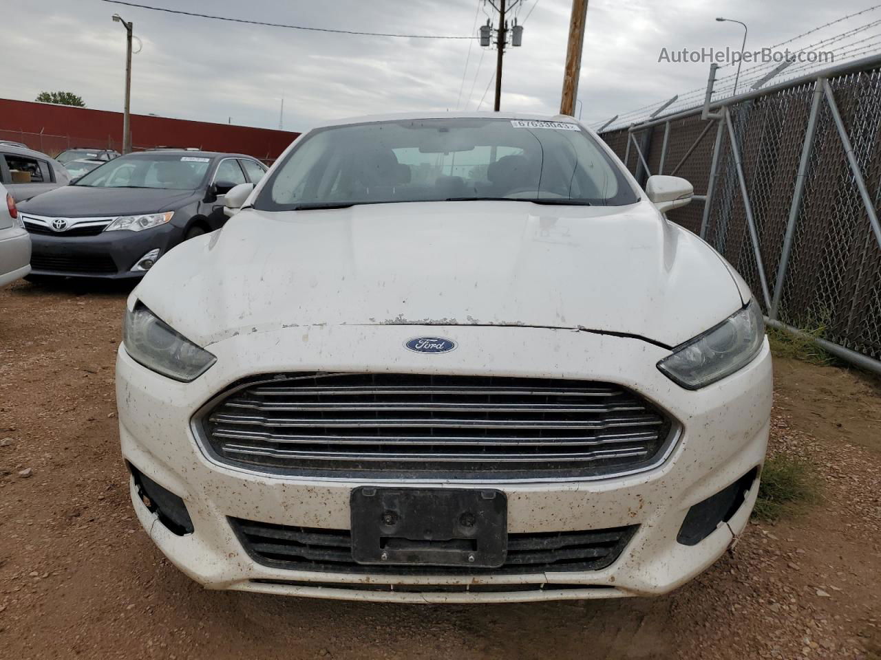 2013 Ford Fusion Se Серебряный vin: 3FA6P0HR2DR134223