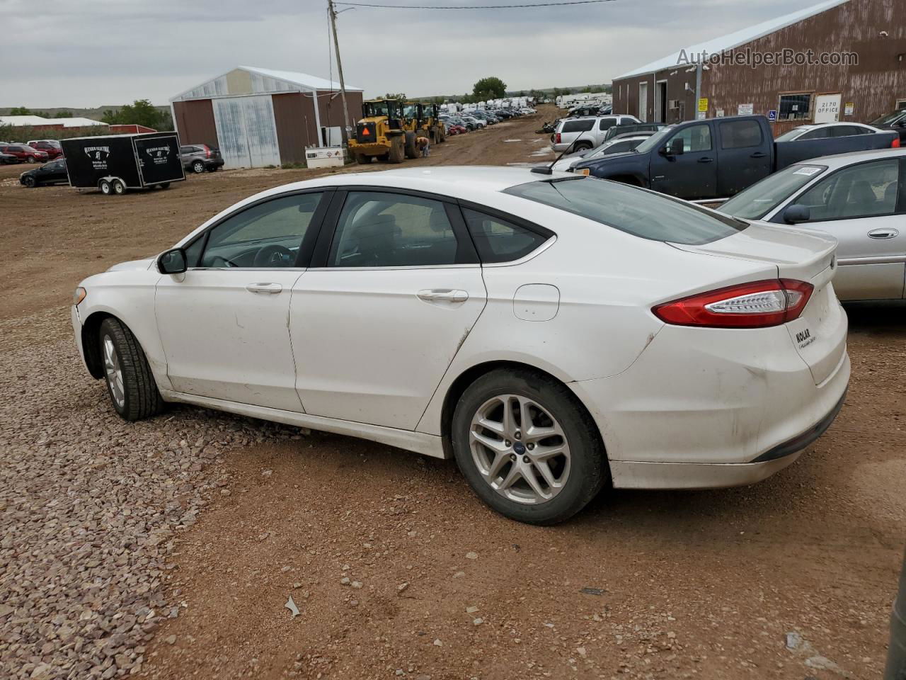 2013 Ford Fusion Se Silver vin: 3FA6P0HR2DR134223