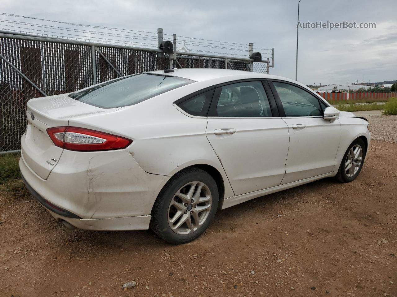 2013 Ford Fusion Se Silver vin: 3FA6P0HR2DR134223