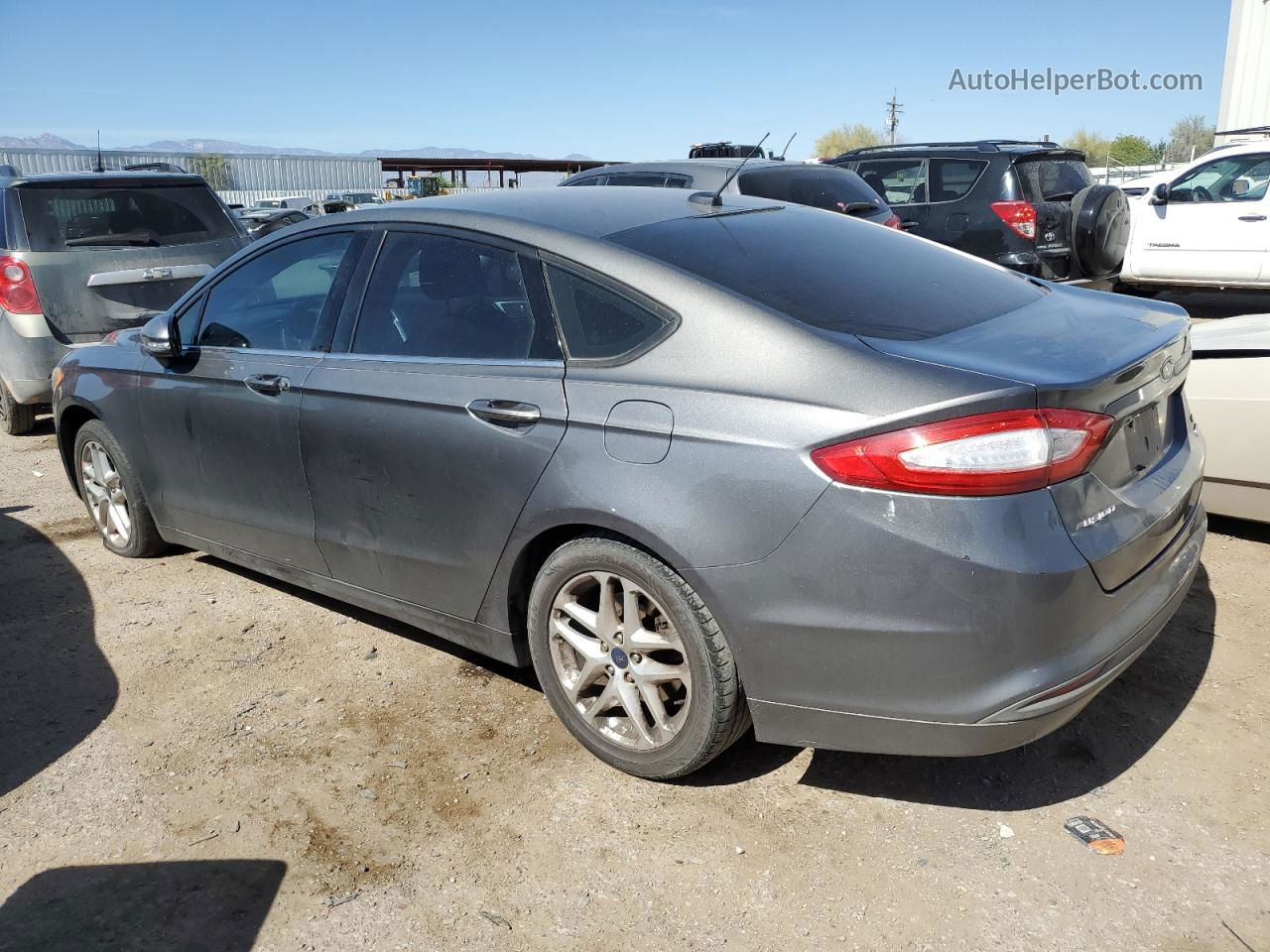 2013 Ford Fusion Se Charcoal vin: 3FA6P0HR2DR235410