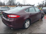 2013 Ford Fusion Se Burgundy vin: 3FA6P0HR2DR266074