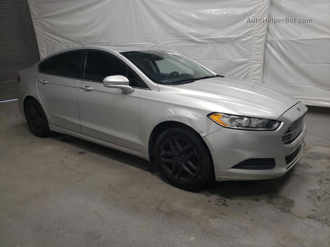 2013 Ford Fusion Se Silver vin: 3FA6P0HR2DR350959