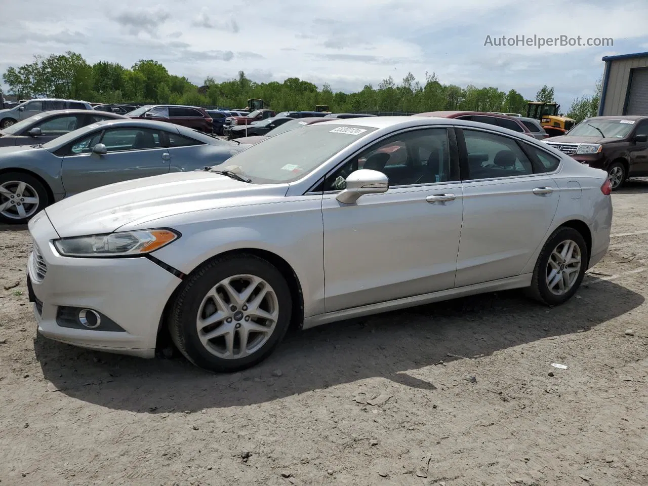 2013 Ford Fusion Se Gray vin: 3FA6P0HR2DR363825