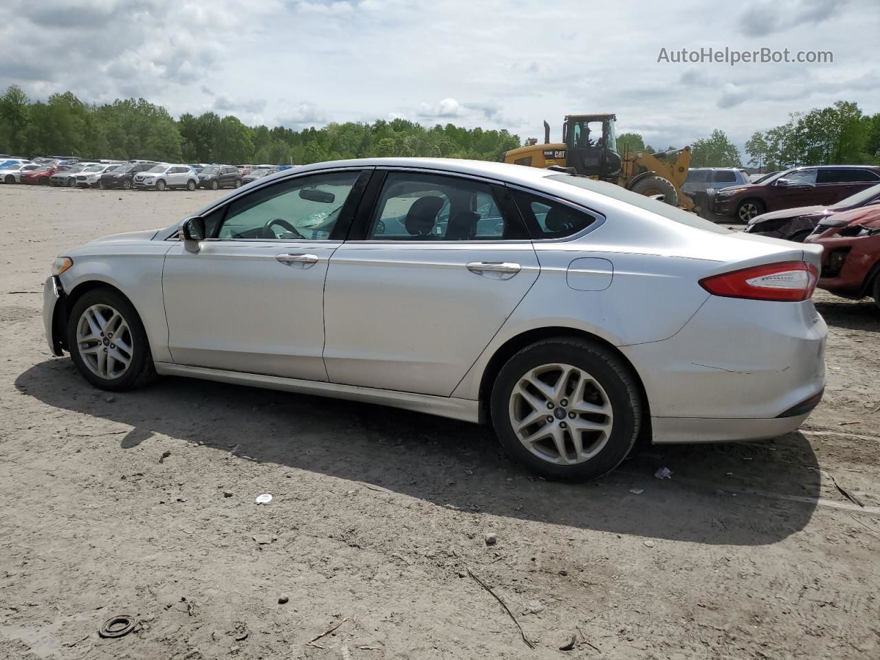 2013 Ford Fusion Se Gray vin: 3FA6P0HR2DR363825